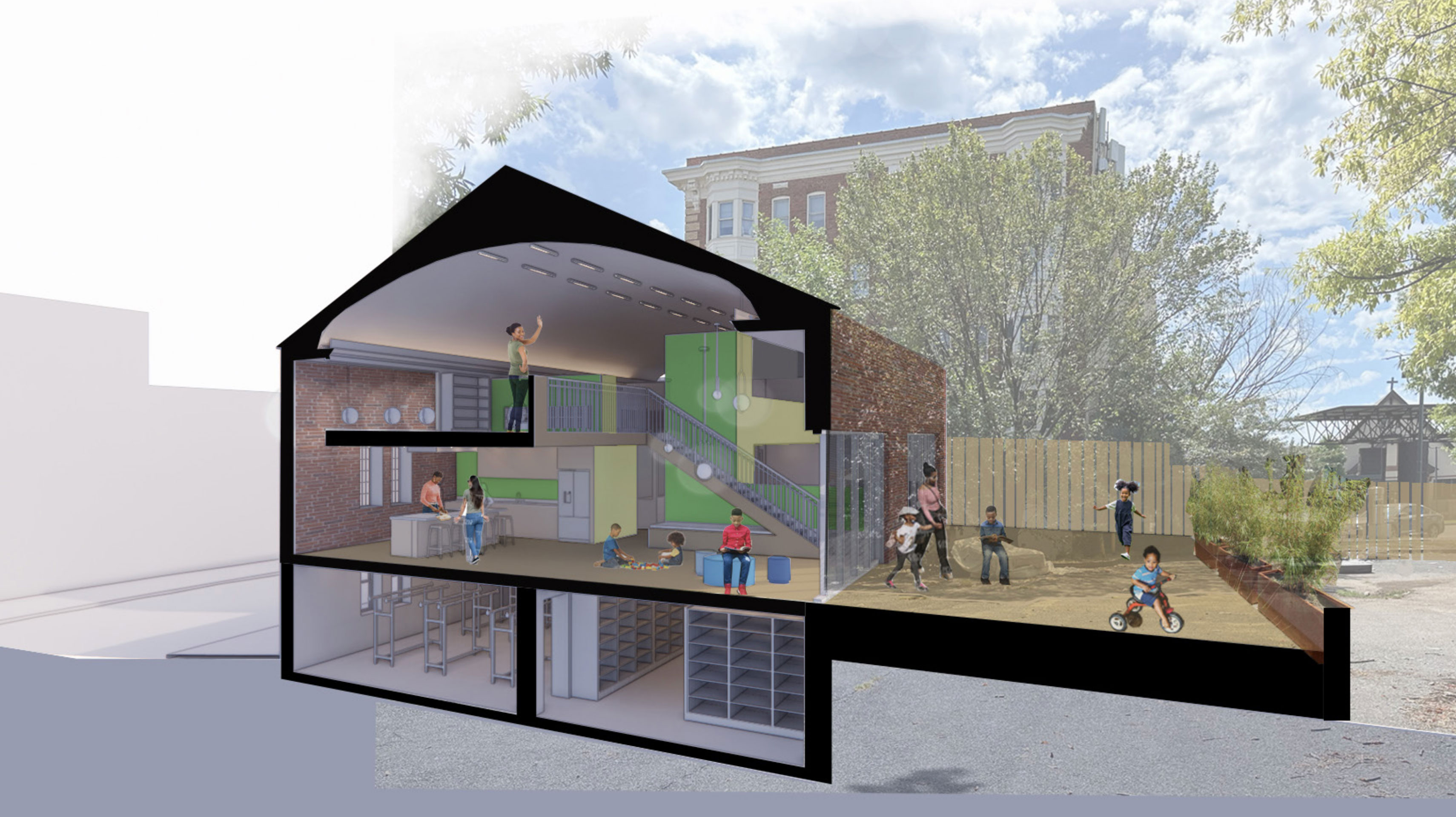 Conceptual design of DRUM’s improved space.