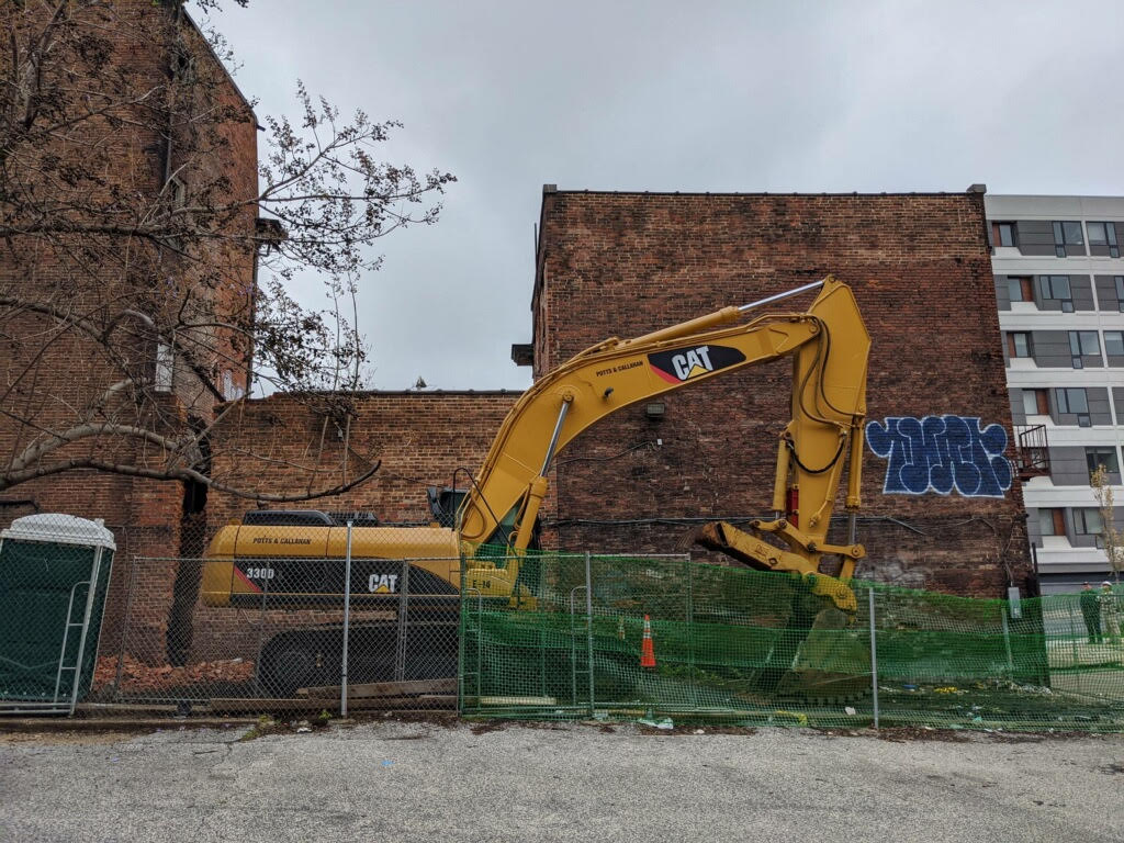 Changes underway to beloved Current Space Courtyard / photo credit: Michael Benevento, Current Space