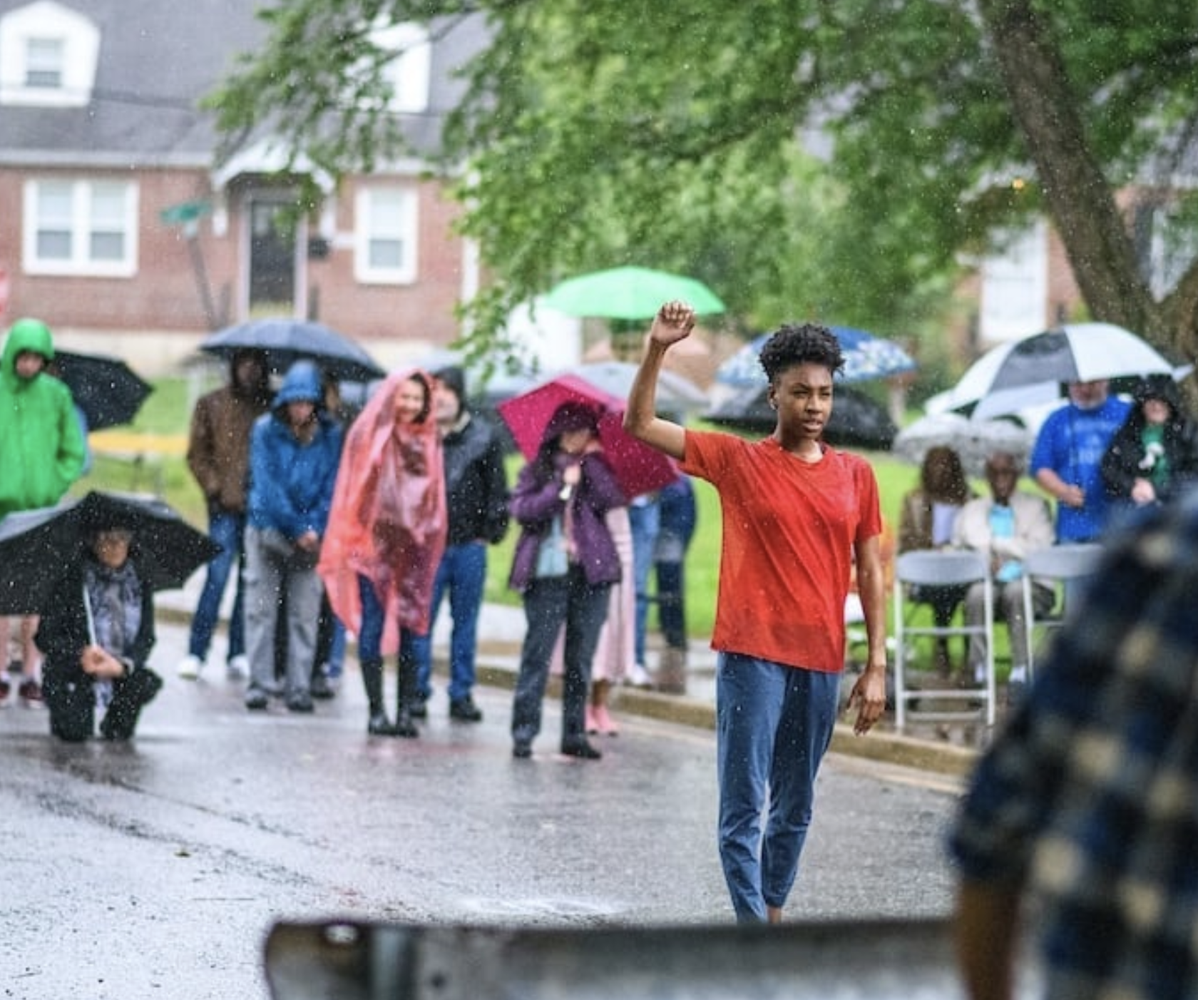 From a 2019 initiative entitled Mapping Racism, highlighting an intentional history of racial division, presented by Joe's Movement Emporium. This was 'The Barrier Project' performed by Orange Grove Dance Company.