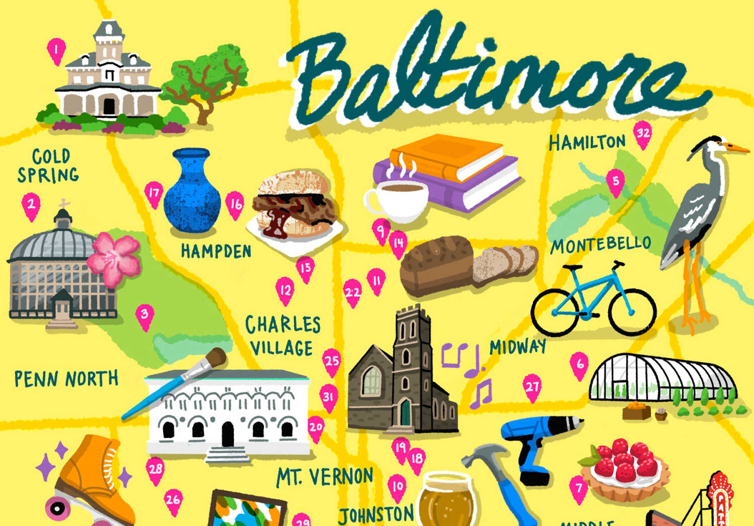 Are you wondering what to do in Baltimore City? Here are our team's favorite hidden gems, with a community focus.