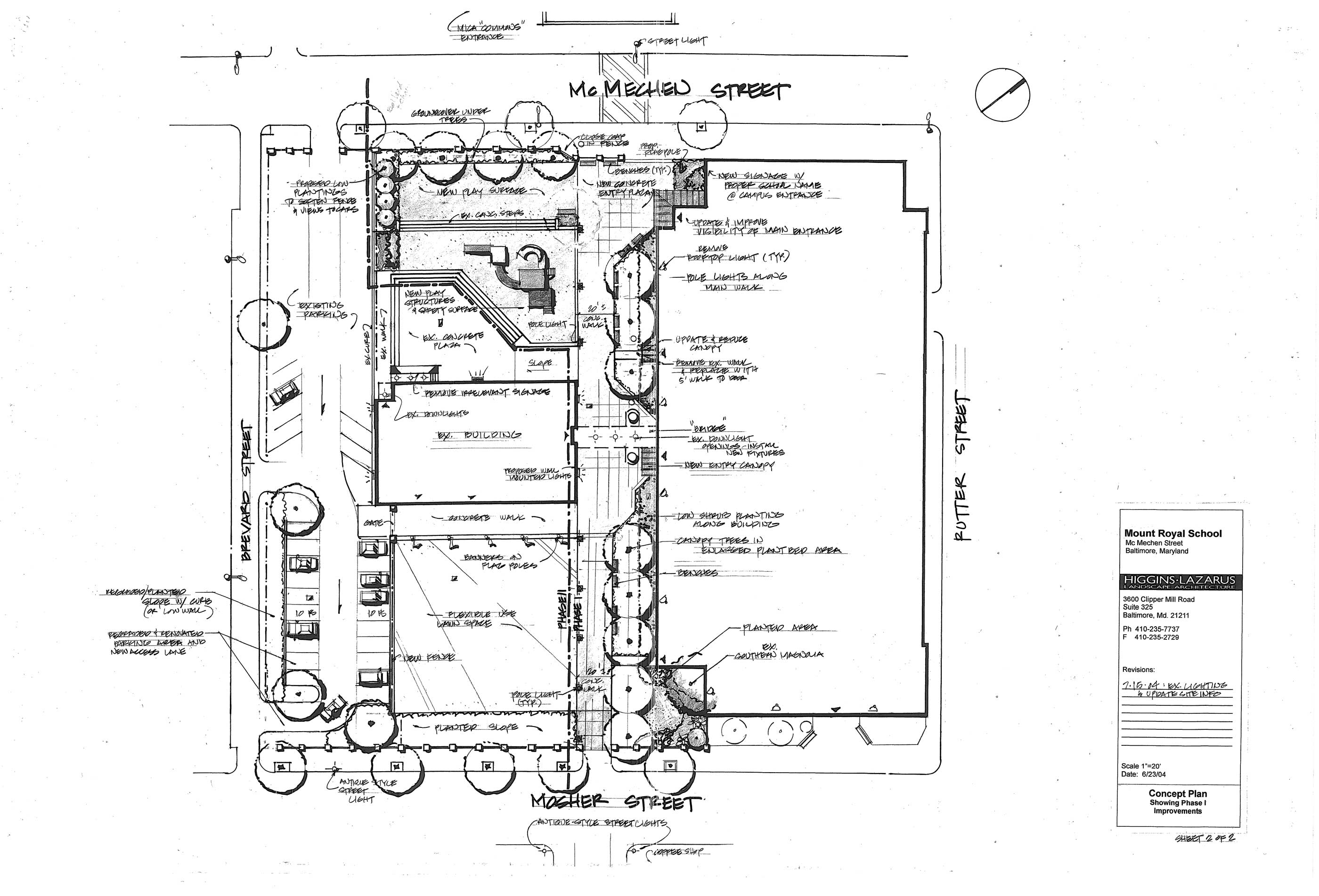 Previous play space concept by Higgins Lazarus, 2004.