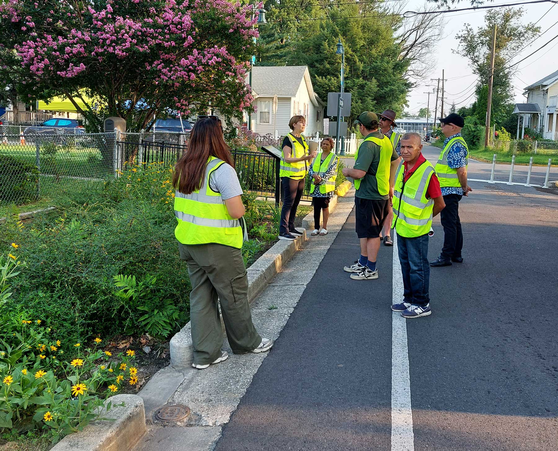 Edmonston, Maryland stormwater workshop. Learn about bioretention and environmental infrastructure.