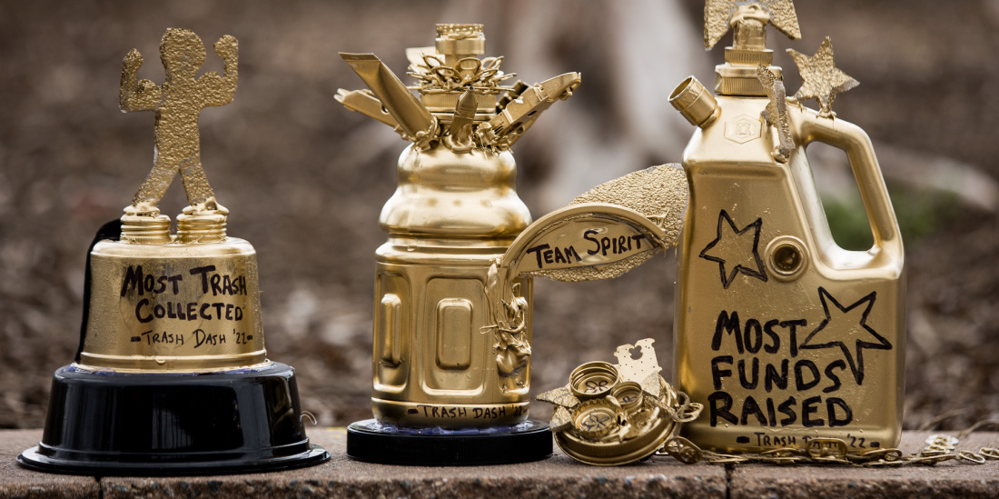 NDC's fun Trash Dash awards!