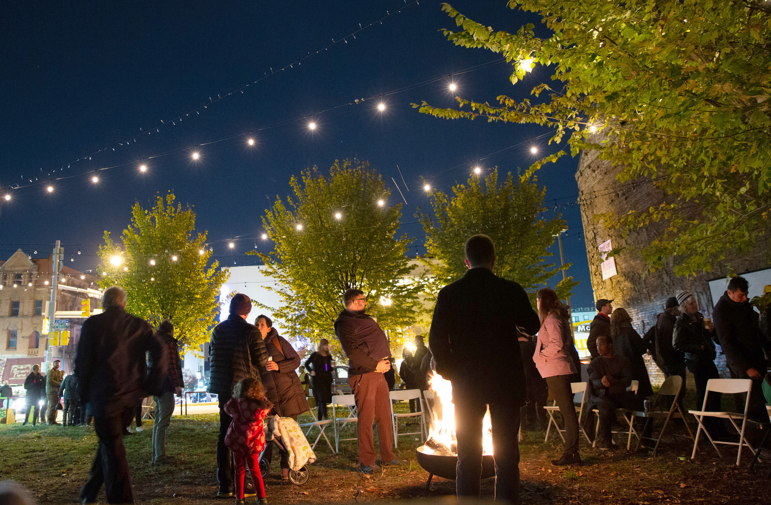 Signal Station North community event, YNot Lot, Baltimore.