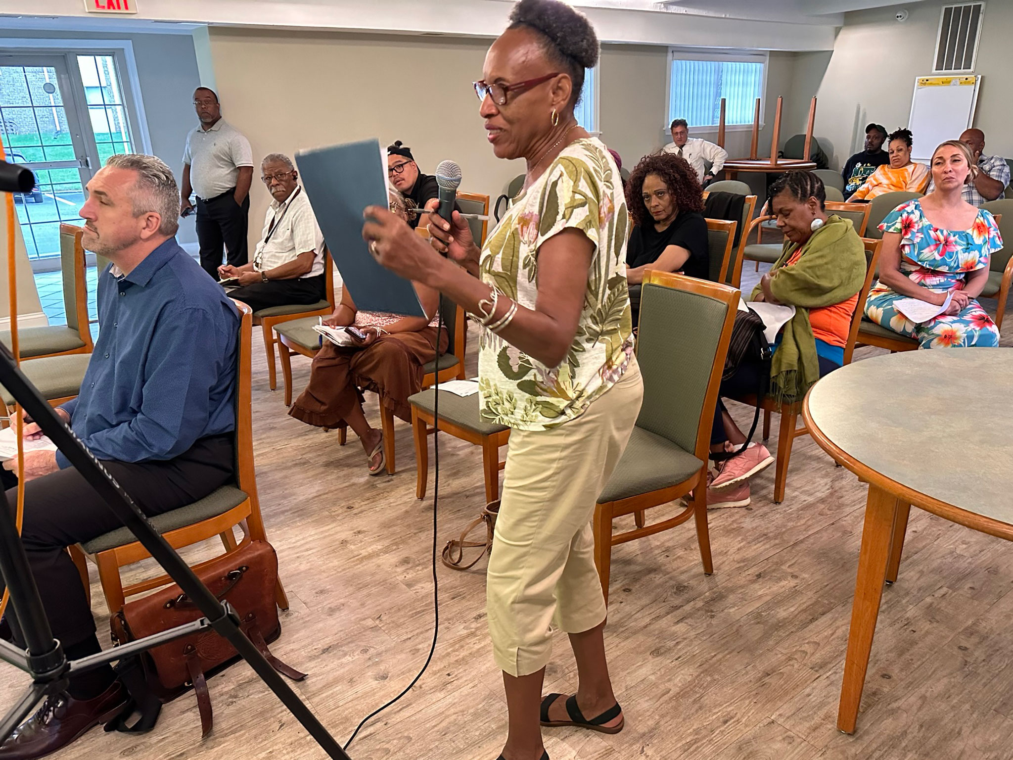 NDC-facilitated community meeting.