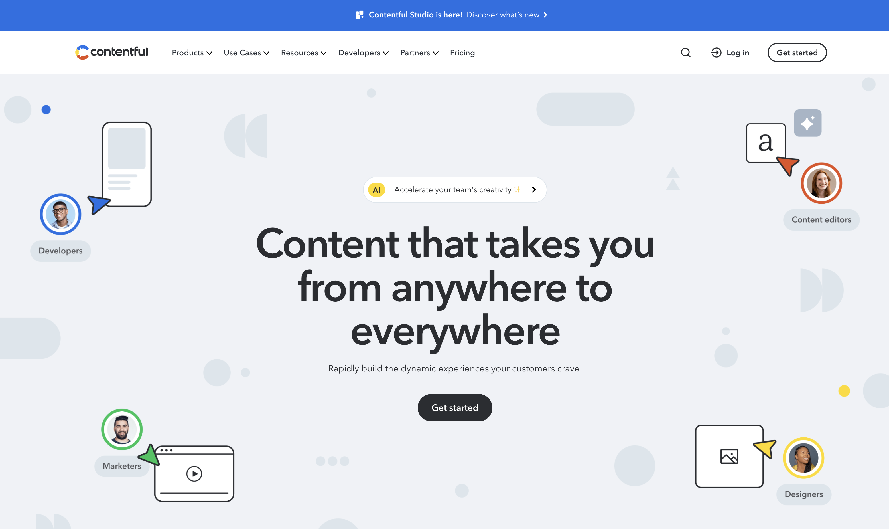 contentful-cms-landing-page