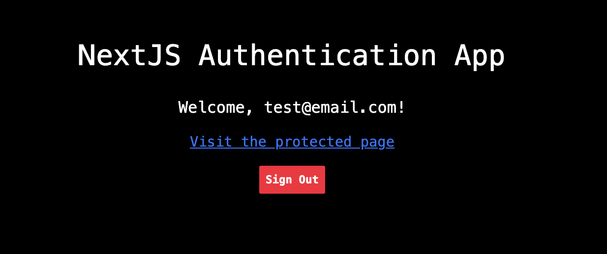 Homepage After Auth