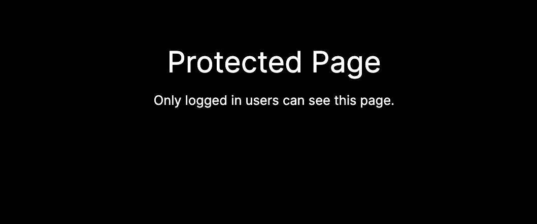 Protected Page