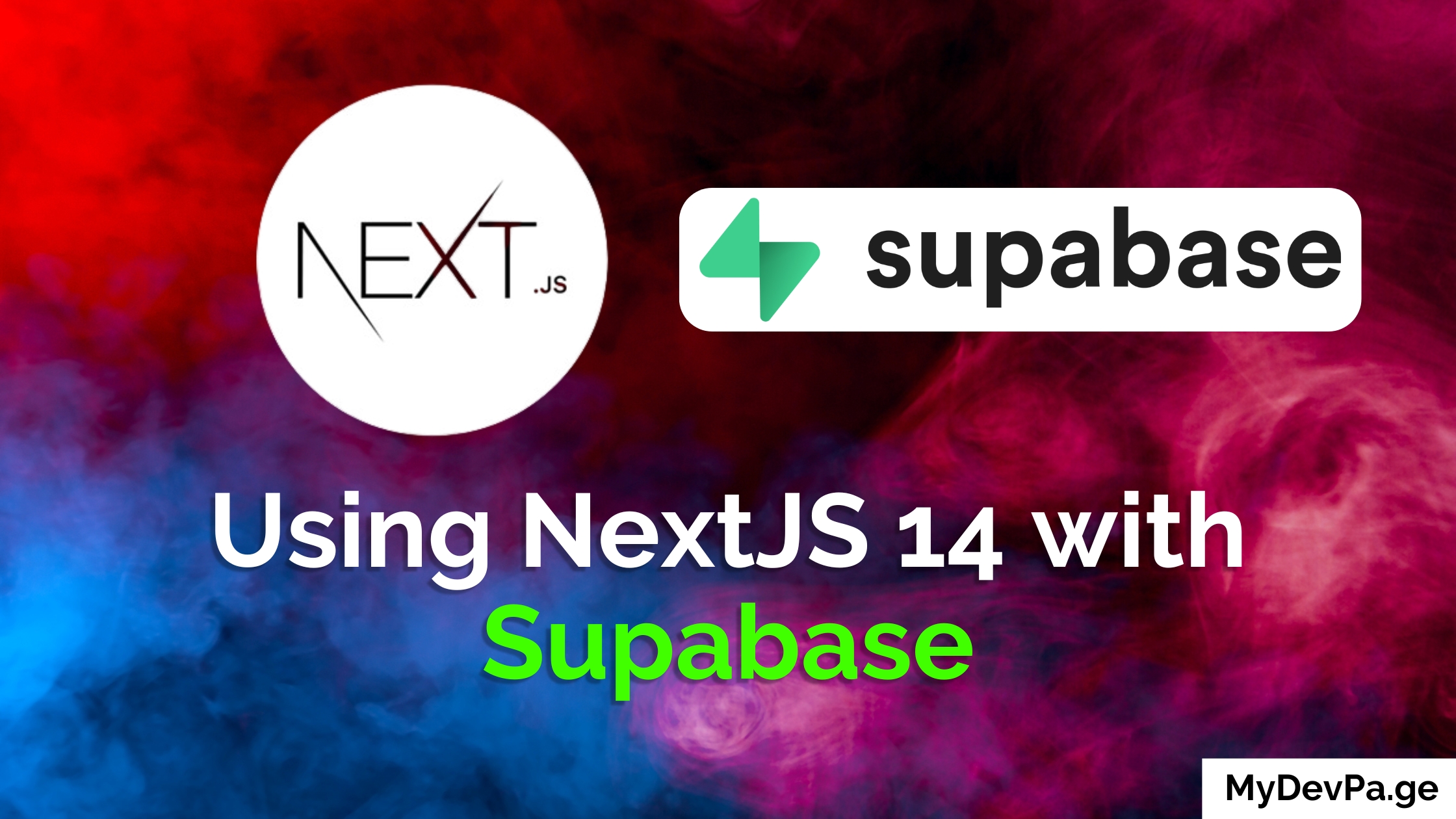 Next.Js 14 with Supabase