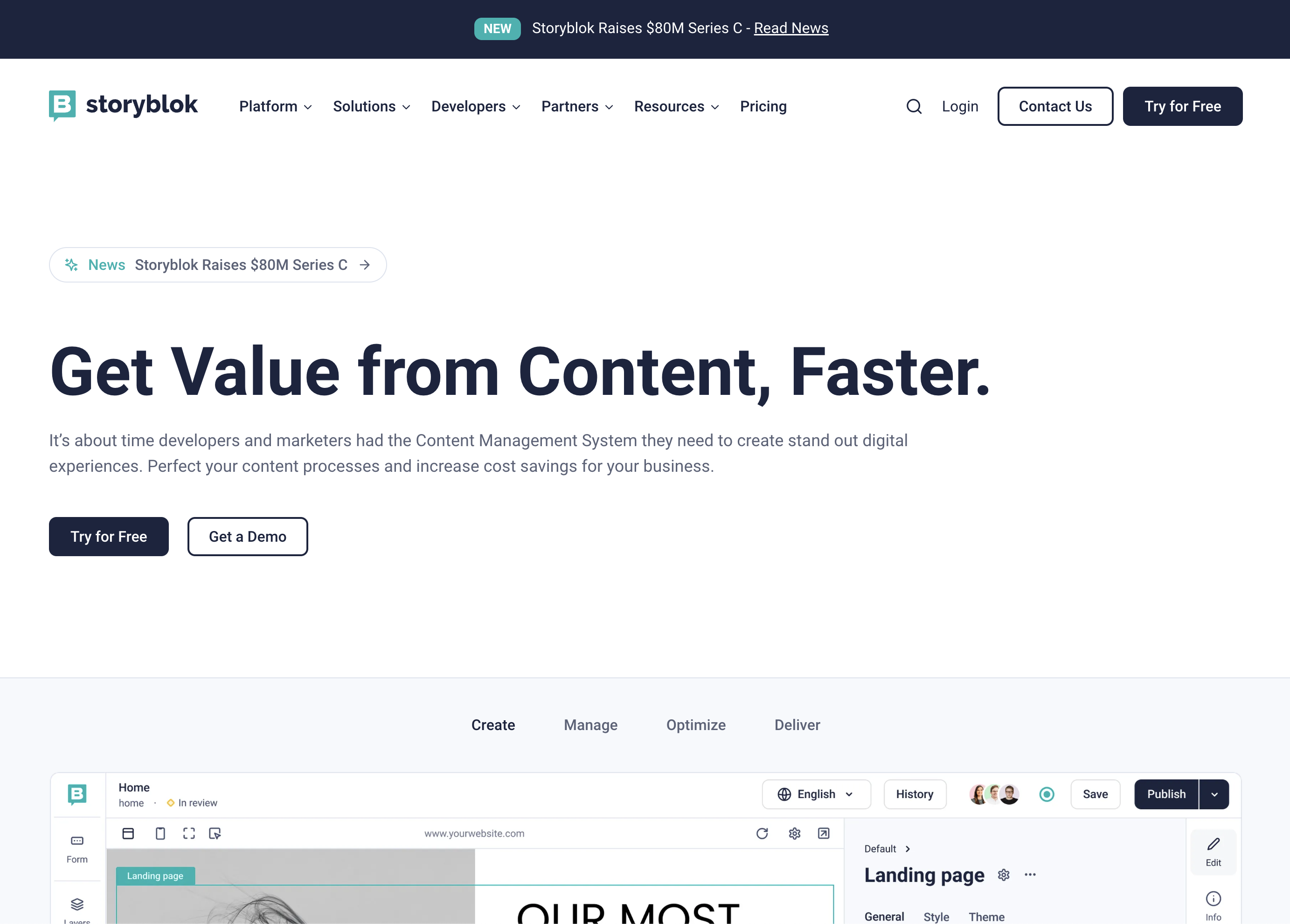 storyblok-landing-page
