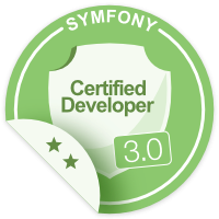 Logo de Certification Symfony