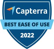 Capterra 2022 Best Ease of Use