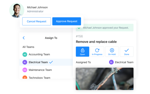 Easily Track Work Order Requests
