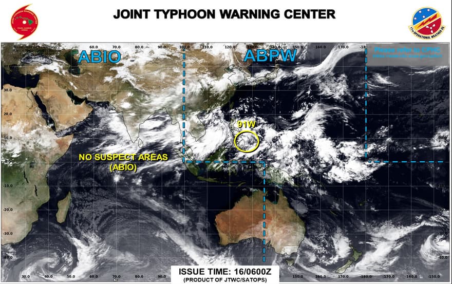 Sitio web del JTWC