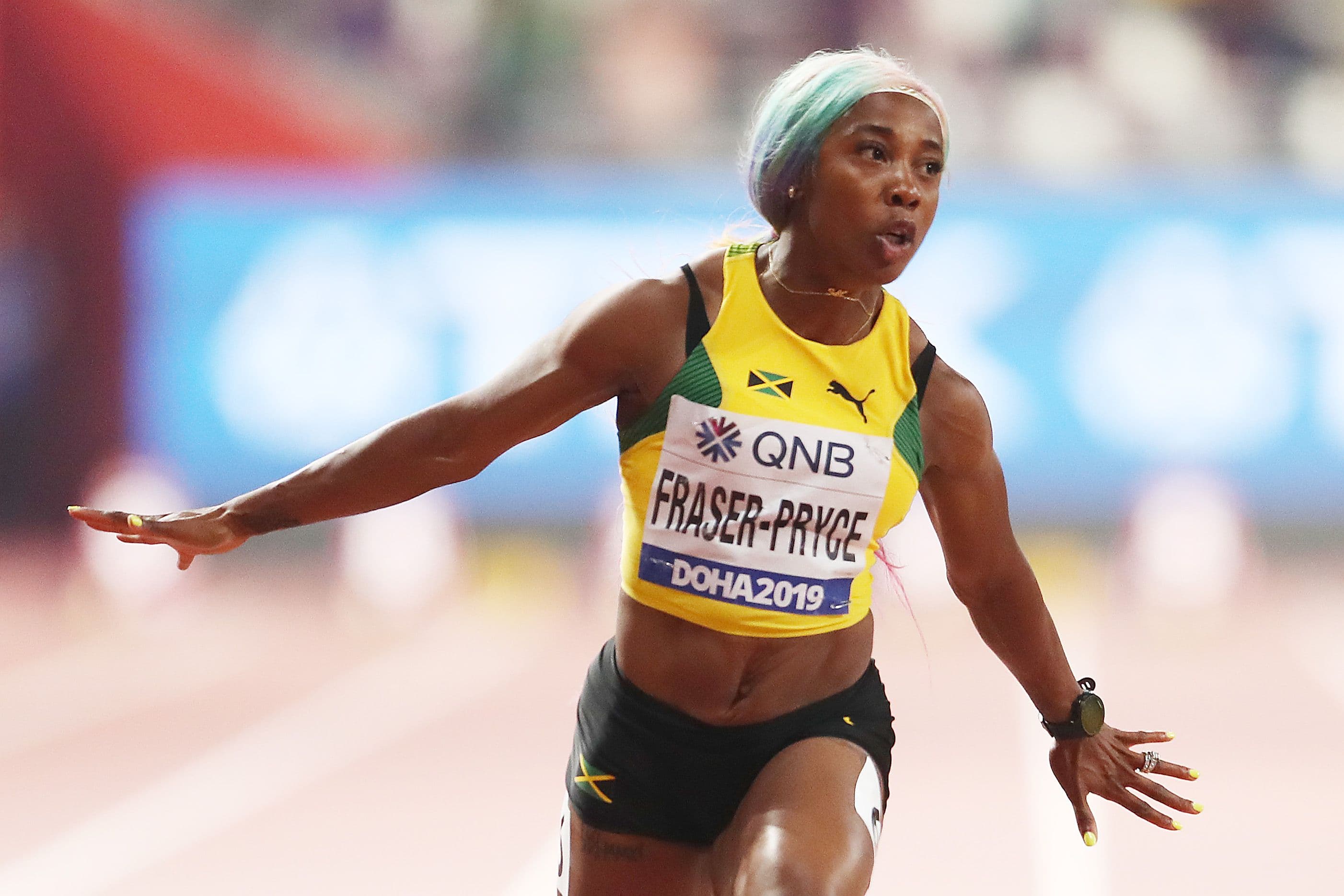 Shelly-Ann Fraser-Pryce Jamaica Womens Sprinter