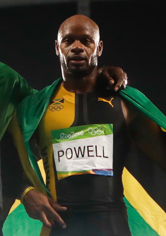 Asafa Powell at rio 2026