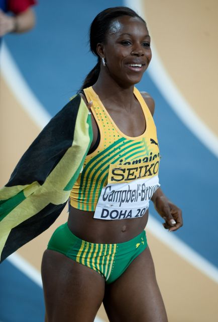 Veronica Campbell-Brown at Doha 2010