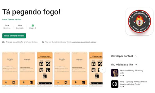 Tá Pegando Fogo! App see it on playstore by clicking here.

