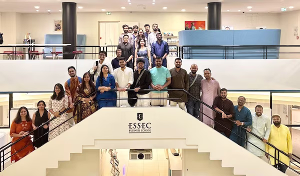 IIM Bangalore at ESSEC: two weeks of international business learning in France
