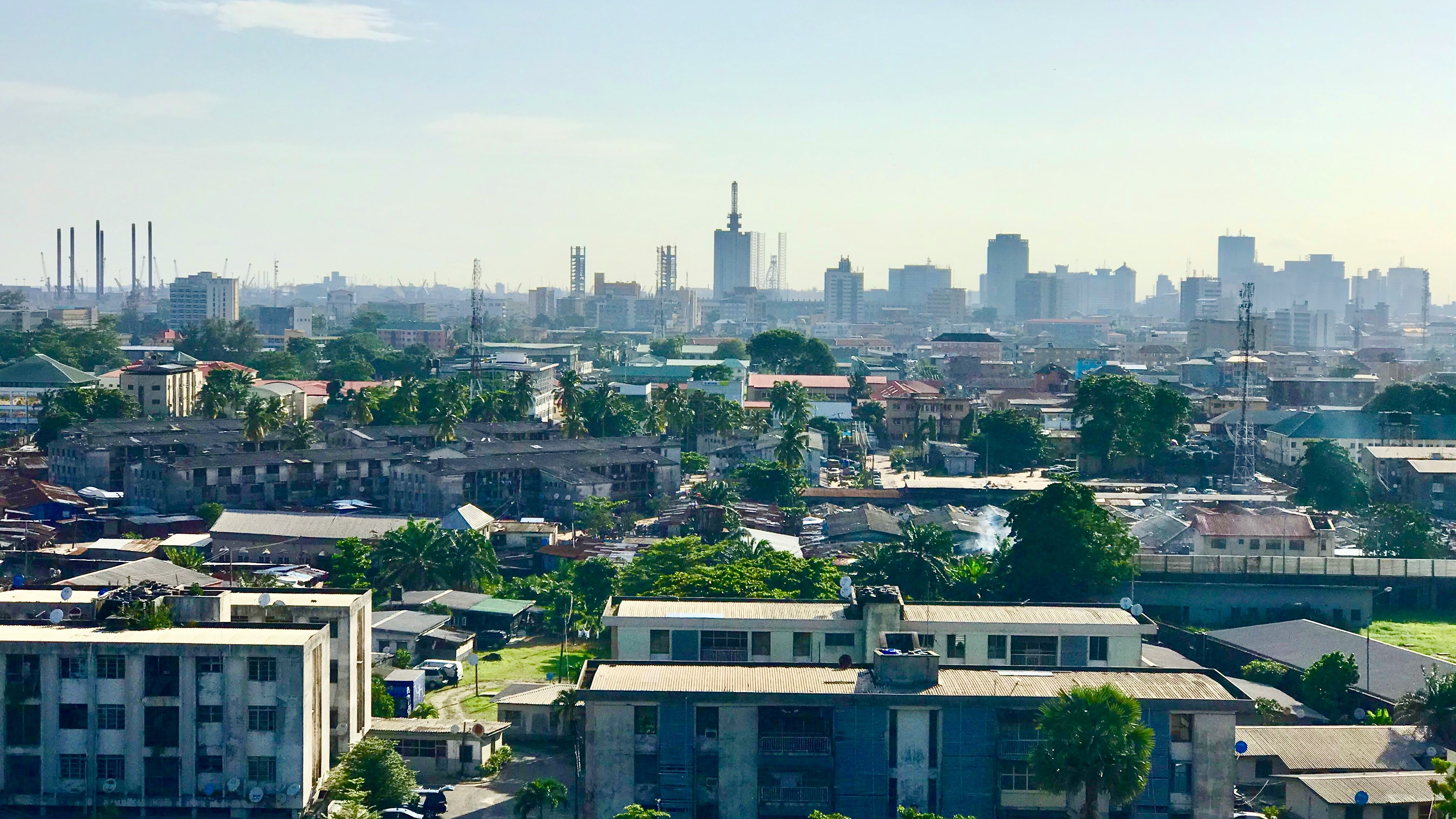 Lagos City in Nigeria