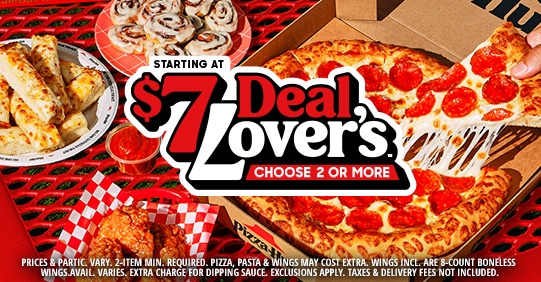 $7 Deal Lover’s™ Menu