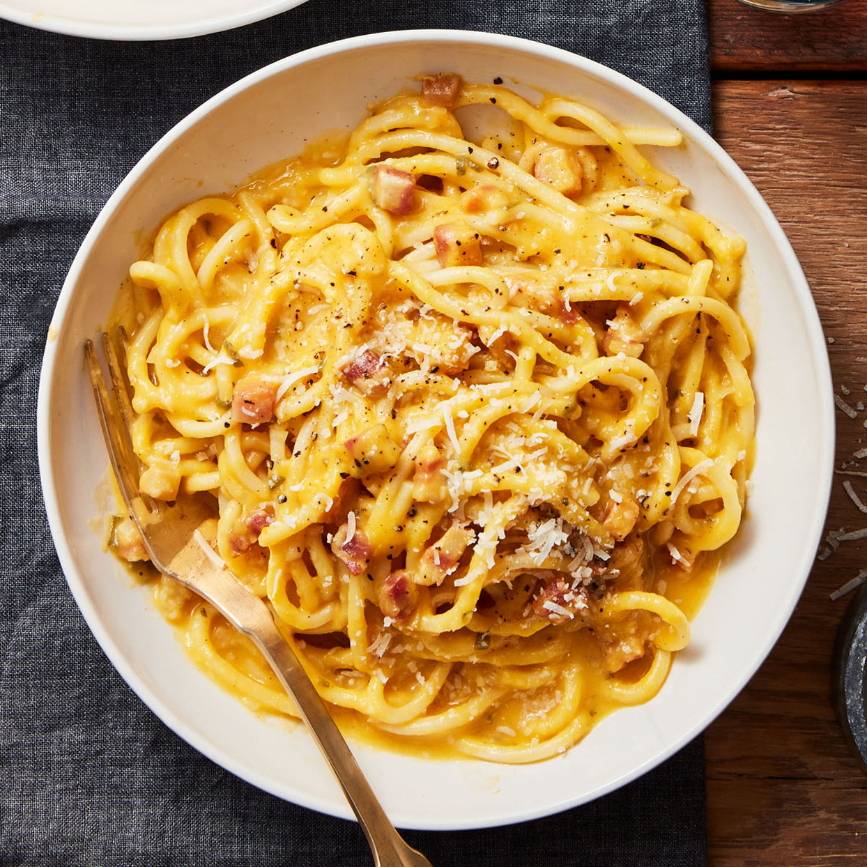 Butternut Squash Carbonara Recipe | Rachael Ray