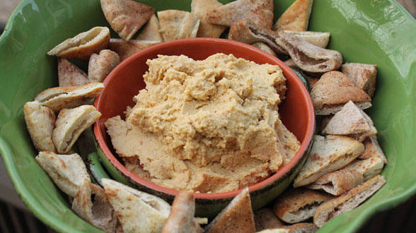 Spicy Hummus:  Quick Chickpea Spread