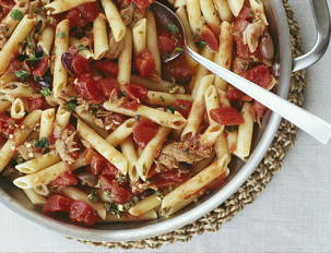 Tuna Puttanesca and Penne