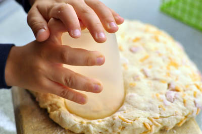 Ham and Cheese Scones