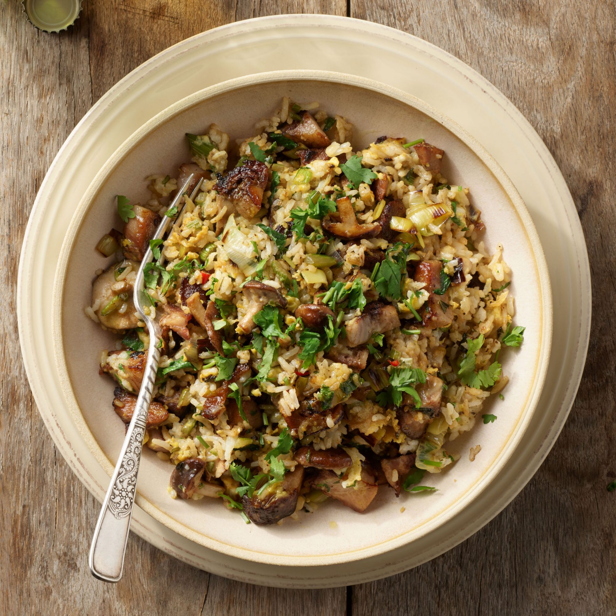 Rachael Ray's Chicken & Chile Fried Rice