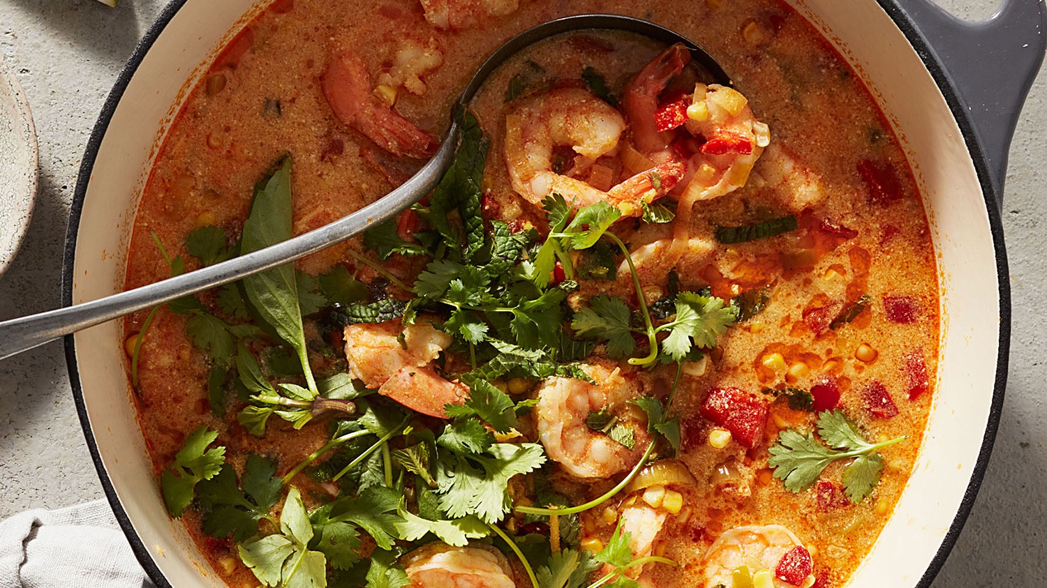 Thai Shrimp & Corn Chowder