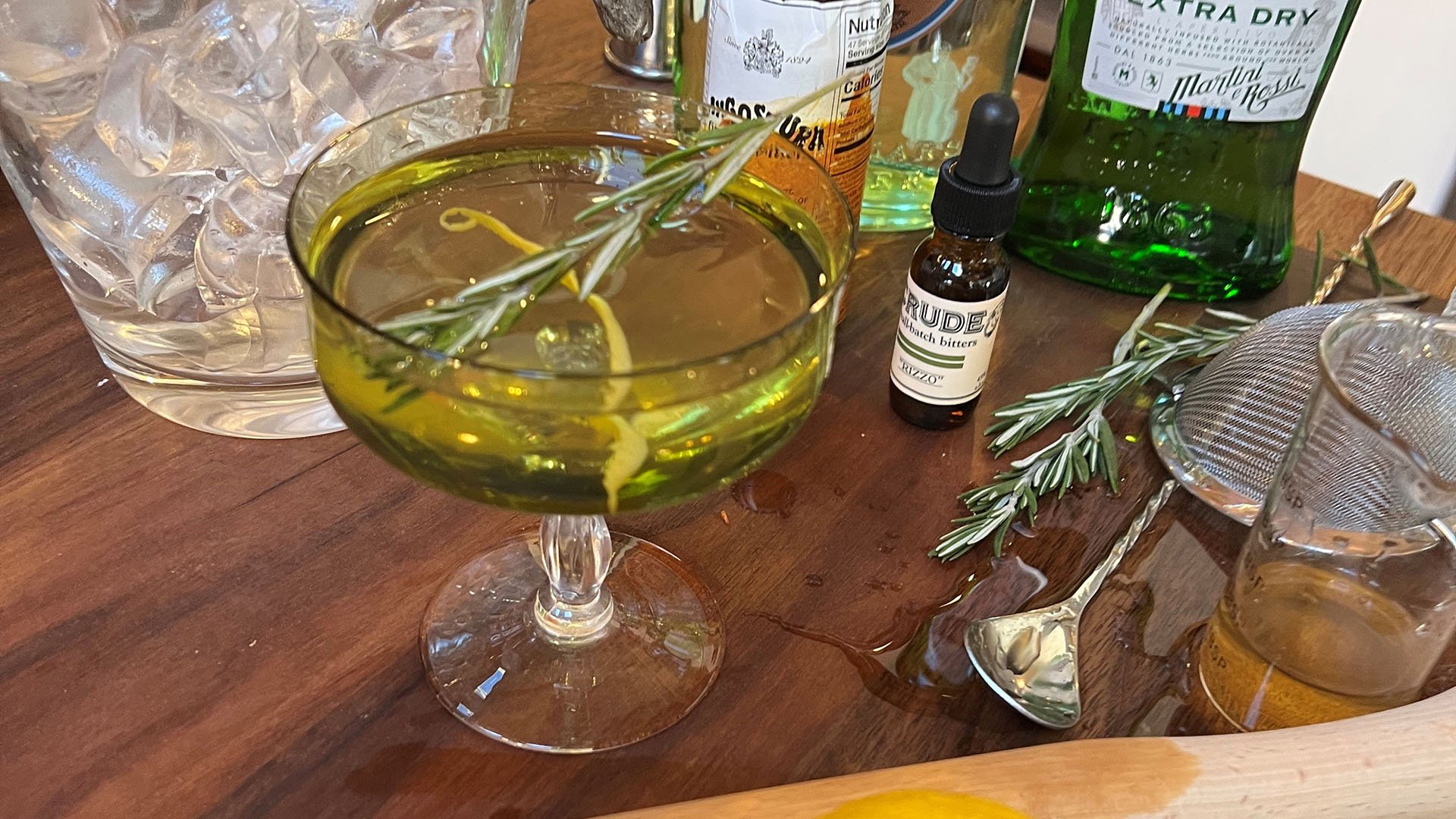 Rosemary-Tini Cocktail | John Cusimano