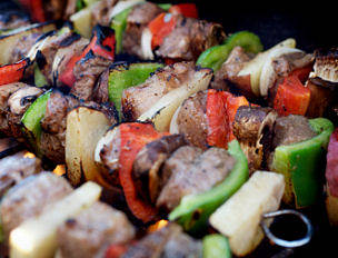 Grilled pork kabobs rachael ray best sale