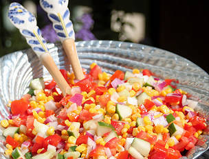 Raw Corn Salad