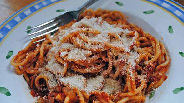 Buttery Tomato Spaghetti