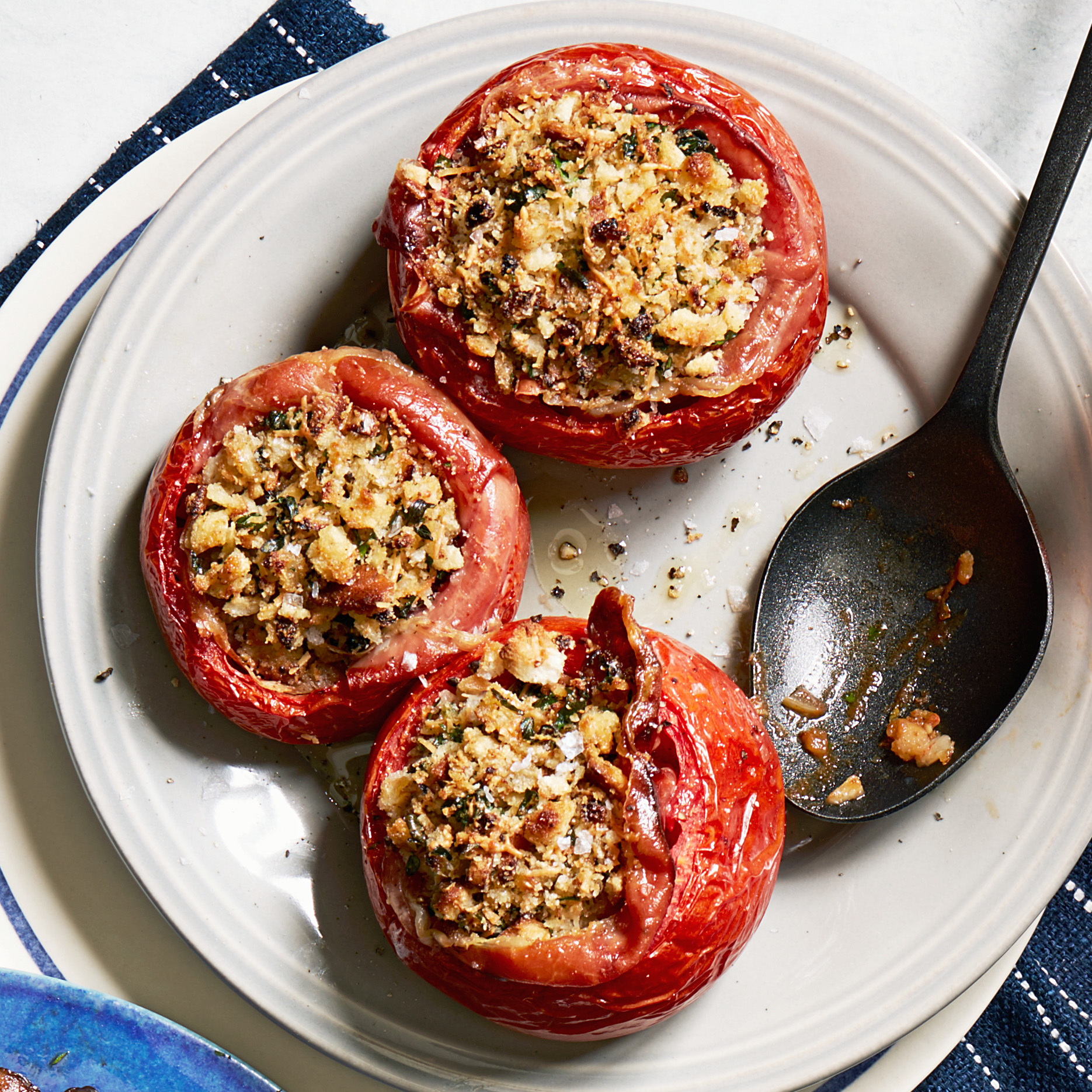 Stuffed Tomatoes with Serrano & Manchego