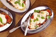 Old School Italian American Eggplant Parm Recipe Rachael Ray