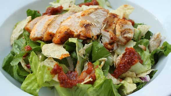 Chipotle Chicken Tortilla Salad