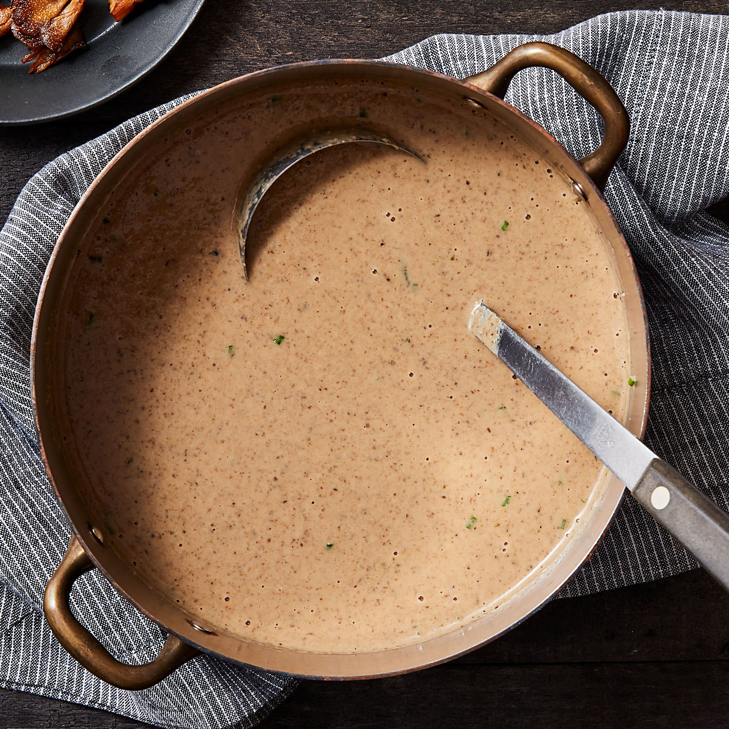 Marvelous Cream of Mushroom Soup with Marsala