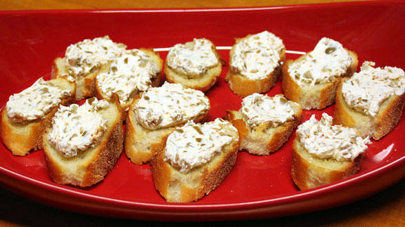 Olive Cream Cheese Spread