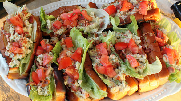 Mexican BLT Lobster Rolls