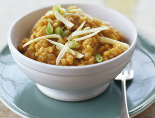 Pumpkin Barley with Turkey