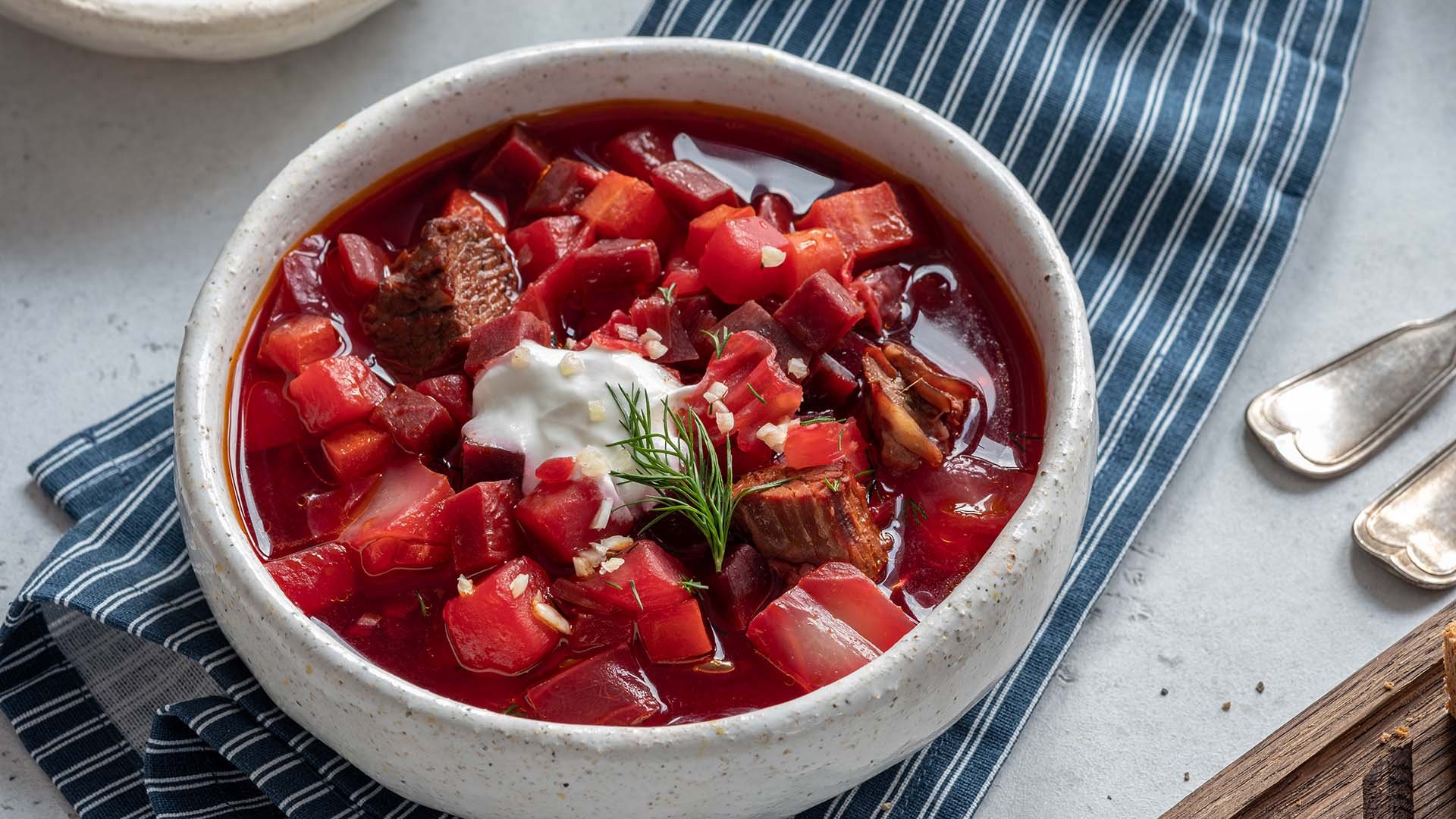 Classic Beef Borscht