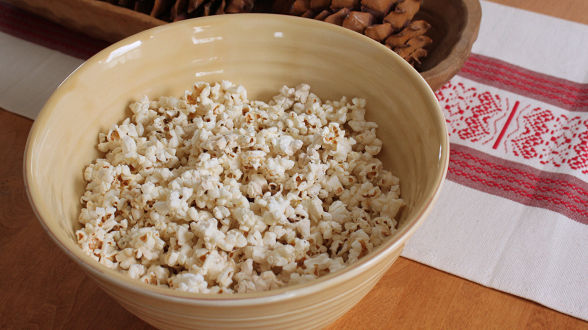 Salt and Vinegar Popcorn