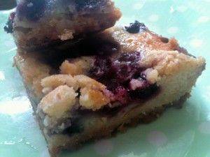 Berry Cobbler Pie Bars