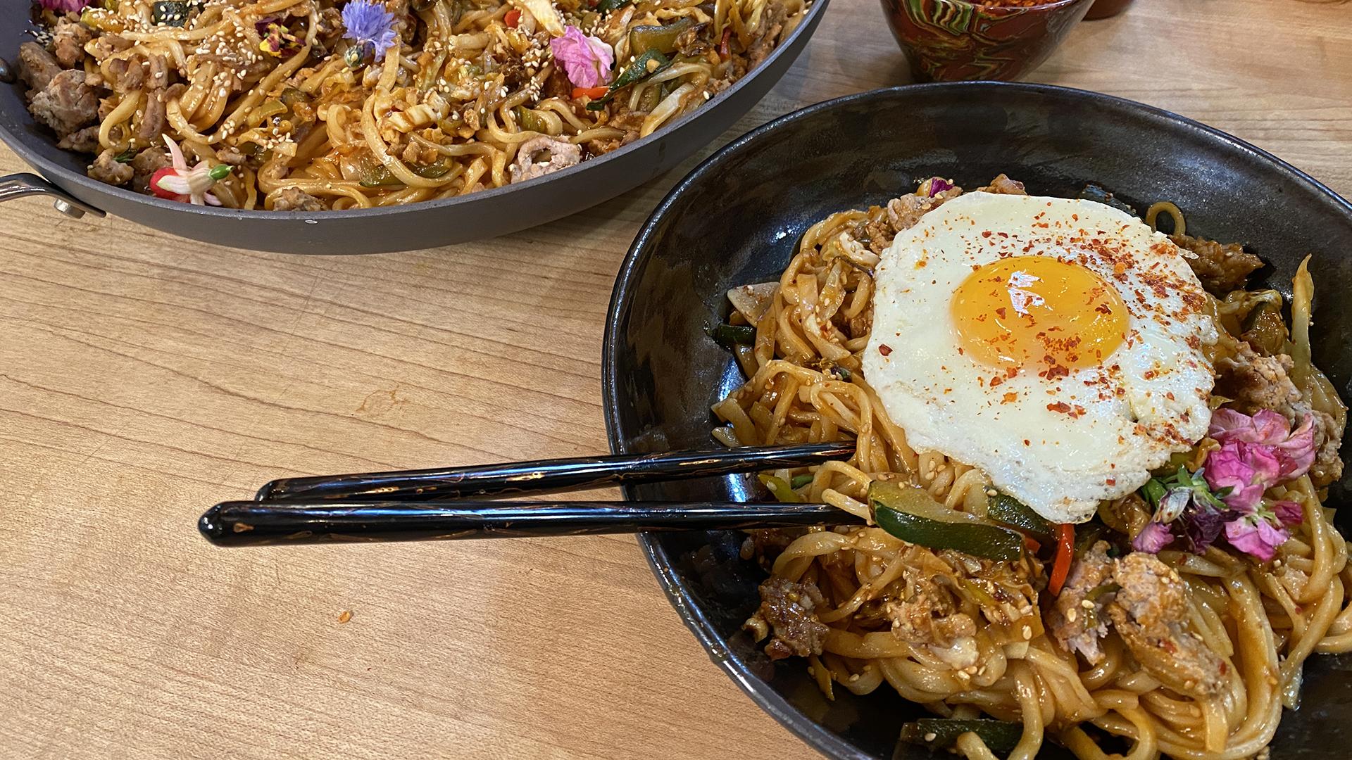 Korean Gochujang Noodles Recipe Rachael Ray
