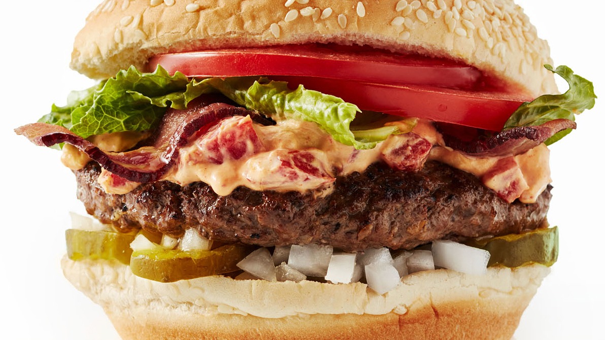 Pimiento Cheeseburgers With Bacon
