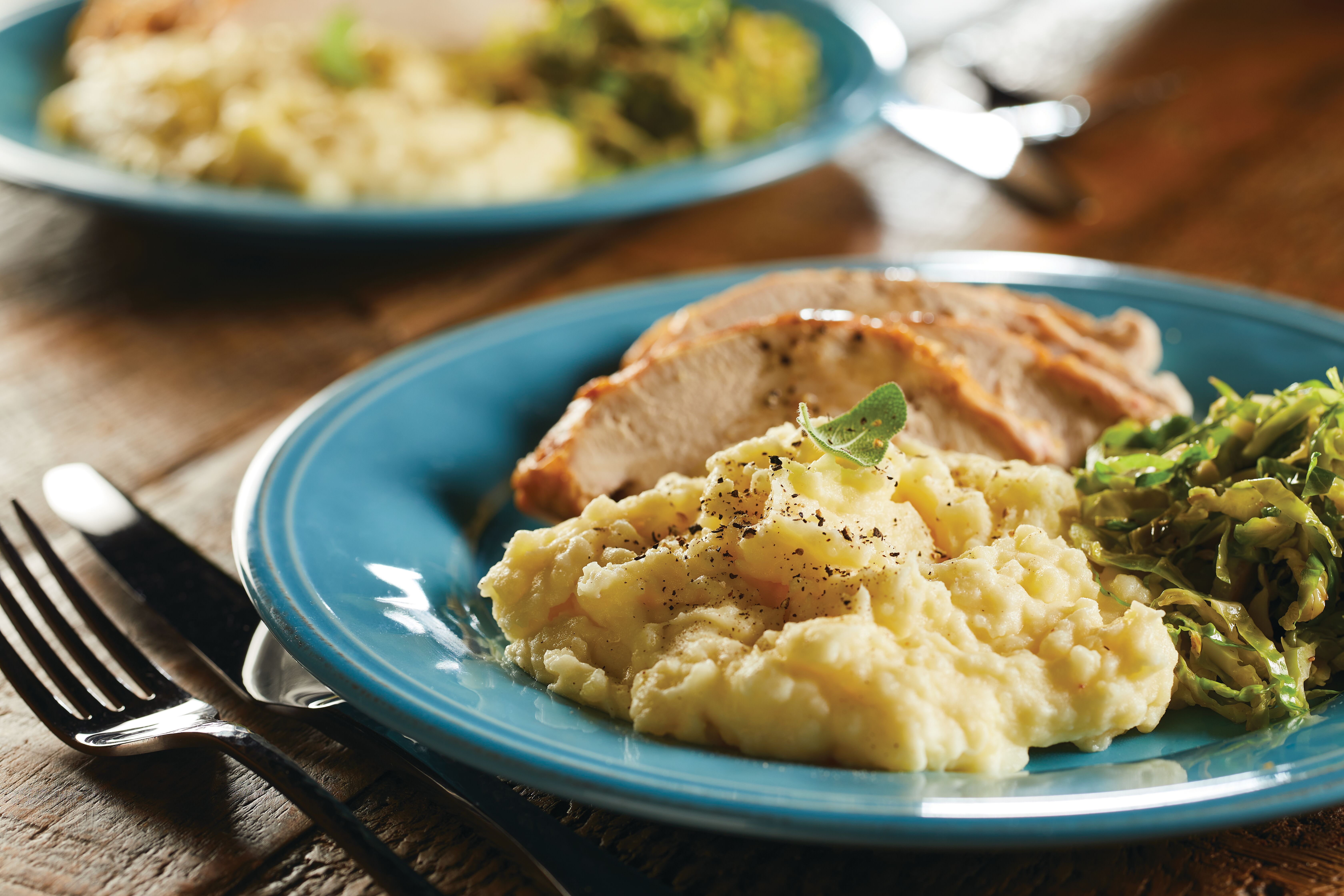 Roasted Garlic Mashed Potatoes