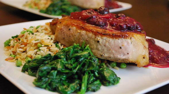 TV Dinner: Chicken or Chops with 