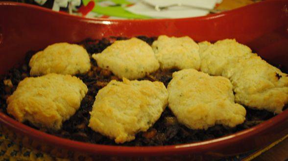 Drop Biscuit Top Shepherd’s Pie